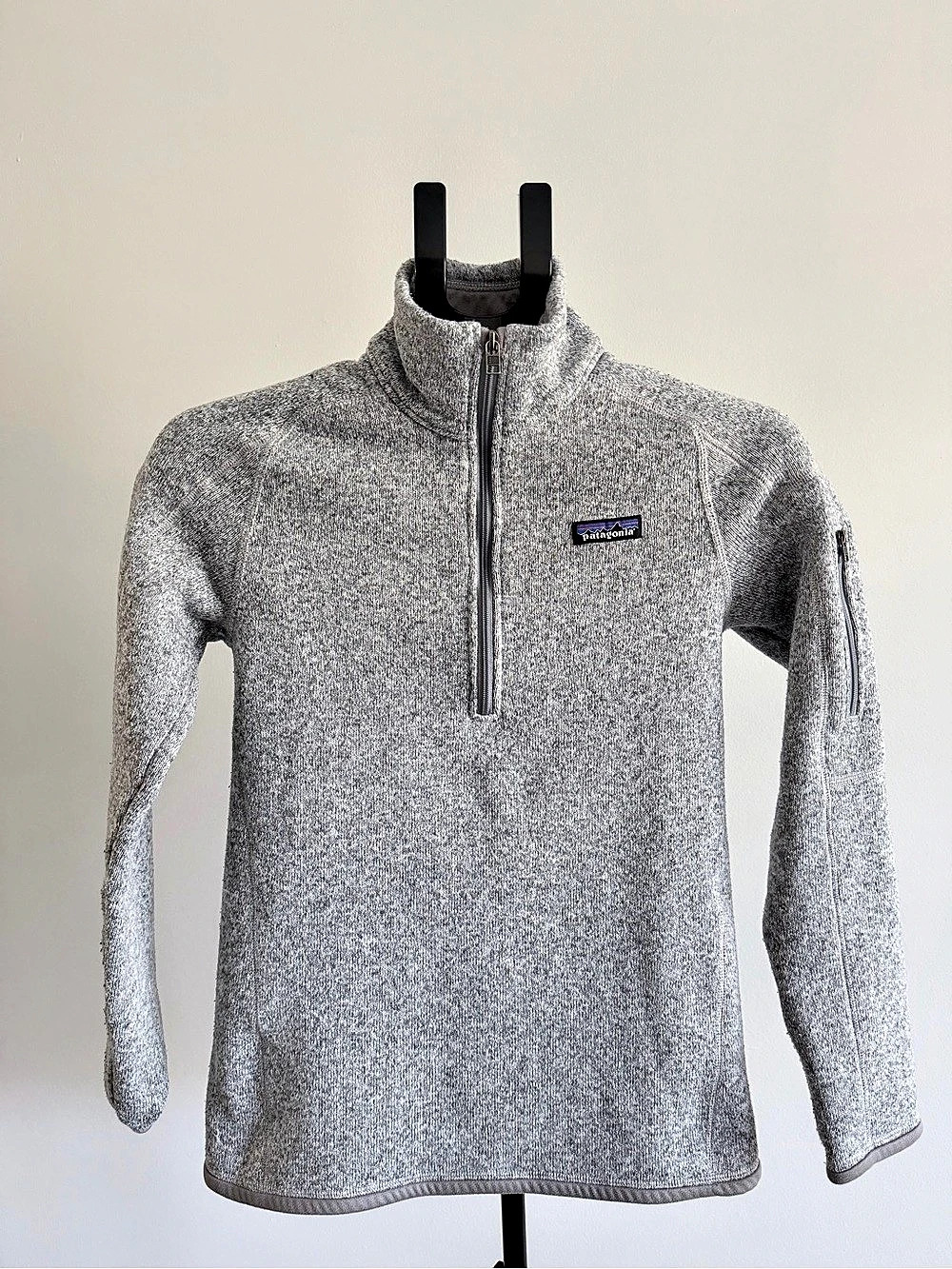 Patagonia Gray Quarter-Zip Pullover